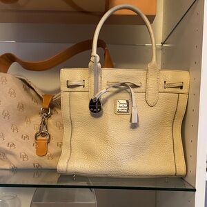 Dooney & Bourke Tan Leather Satchel